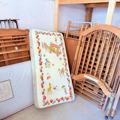 Lot 48: Vintage Baby Beds