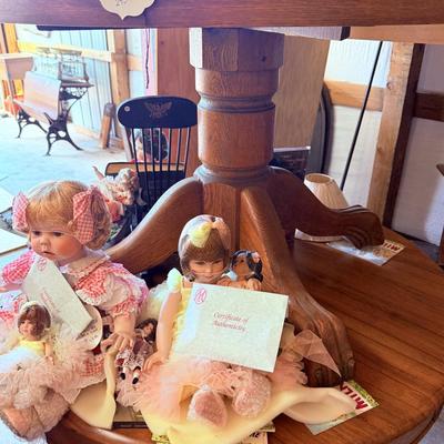 Lot 52: Antique Furniture, Dolls & More