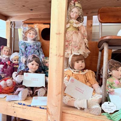 Lot 53: Huge Doll Selection & More
