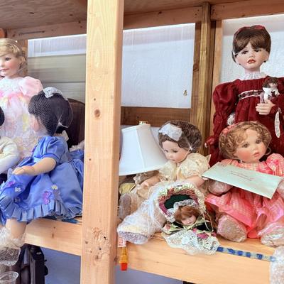 Lot 53: Huge Doll Selection & More