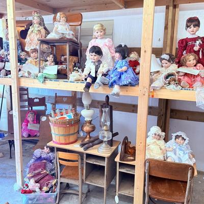 Lot 53: Huge Doll Selection & More