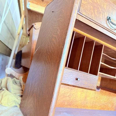 Lot 54: Beautiful Wood Secretary