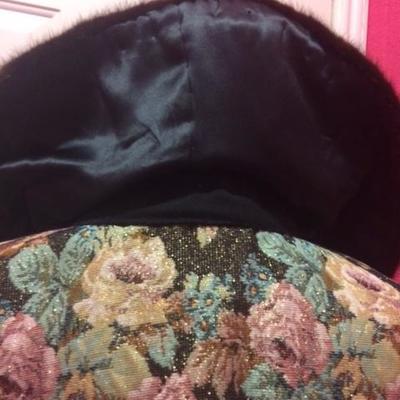 Susan Graver Vintage Tapestry PrincessJacket with Faux Fur Collar