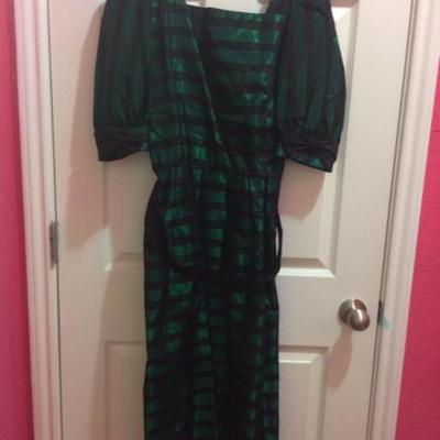 Vintage Green Dress