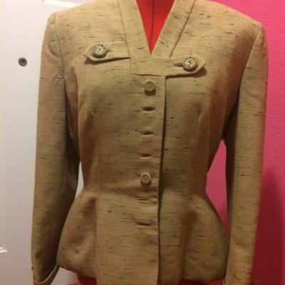 Classic Vintage Suit by RAFI NEW YORK -1940 Scruggs Vandervoort Barney 