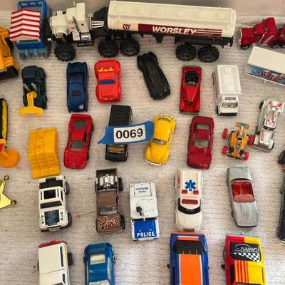 Large Toy Cars Lot