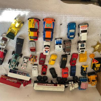 Large Toy Cars Lot