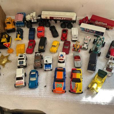Large Toy Cars Lot