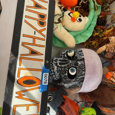 Halloween Decor Lot