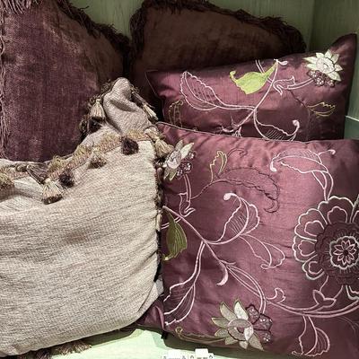 Textiles - Bed Cover, Decorative Pillows and Throw