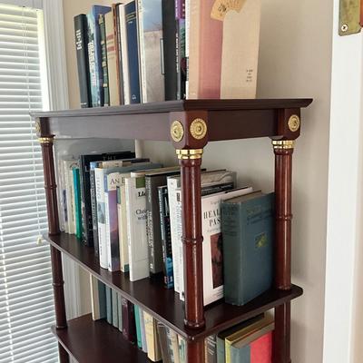 901 Regency Cherry-stained Bamboo Style Bookshelf