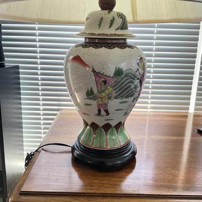 906 Asian Ginger Jar Table Lamp