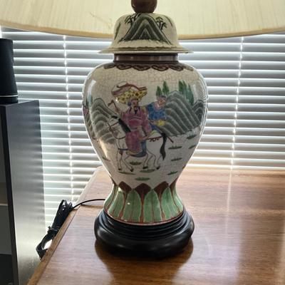 906 Asian Ginger Jar Table Lamp