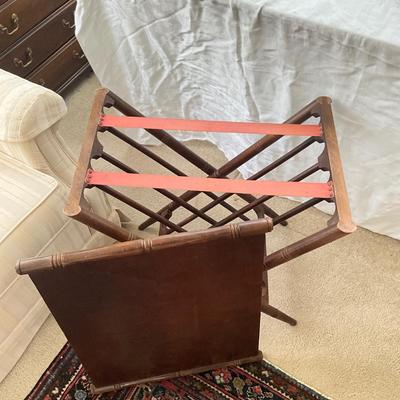 910 Wooden Folding Tray Table