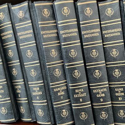 916 Circa 1953 Encyclopedia of Britannica Full 24 Volume Set