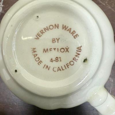 Vernonware 4-81 by Metlox China Set