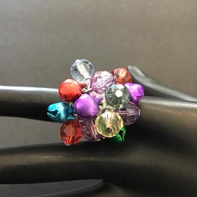 Sale Photo Thumbnail #239: Stretchy fashion statement ring please see attached photos