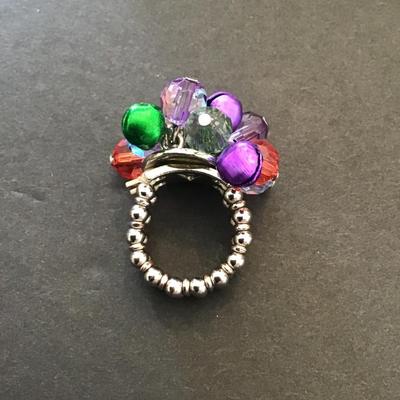 Sale Photo Thumbnail #240: Stretchy fashion statement ring please see attached photos