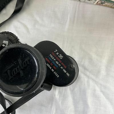 919 Vintage Brand New in Box Taylor Binoculars American Eagle with Carrying Case
