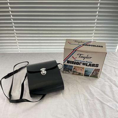 919 Vintage Brand New in Box Taylor Binoculars American Eagle with Carrying Case