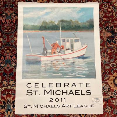 685 Anne Allbeury-Hock Celebrate St. Micheal’s 2011 Art League Banner