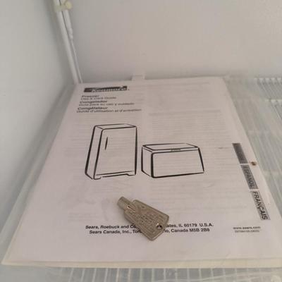 Sale Photo Thumbnail #447: Large standing freezer. Works.