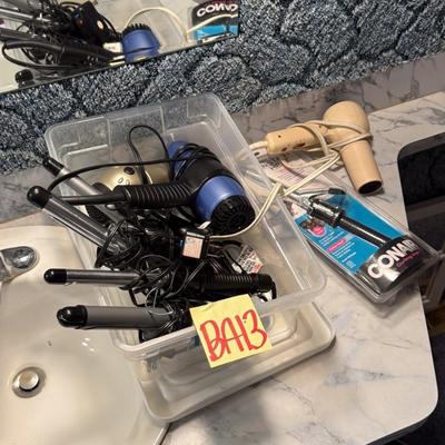 Sale Photo Thumbnail #467: Curlers, hair dryers