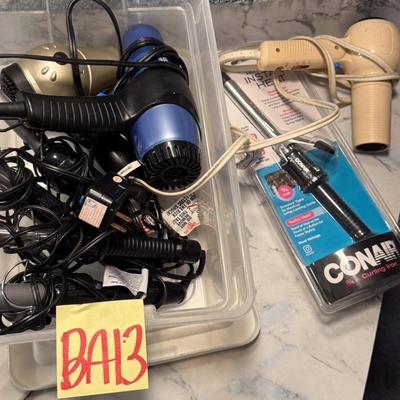 Sale Photo Thumbnail #465: Curlers, hair dryers
