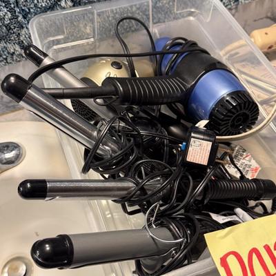 Sale Photo Thumbnail #466: Curlers, hair dryers