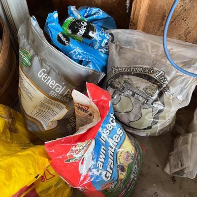 Sale Photo Thumbnail #492: Open bags of Trilin 10g, Nurserymen's Preferred, Lawn Insect Granules, Moisture Control Soil, Fertilizer