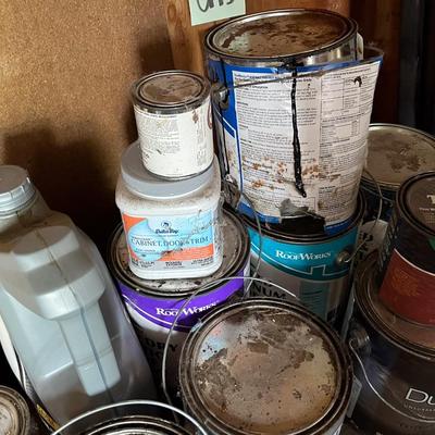 Sale Photo Thumbnail #509: Paint, primer, etc. Various levels of fullness