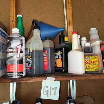 Sale Photo Thumbnail #514: Finish1, fuel stabilizer, oil, etc.