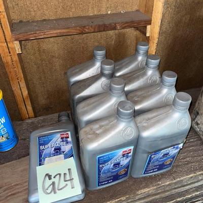 Sale Photo Thumbnail #527: 9 jugs of Superlube TMS