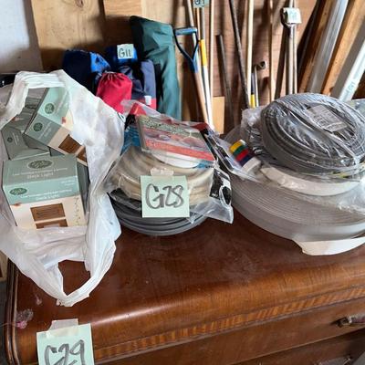 Sale Photo Thumbnail #534: Deck lights, foam stripping, caulk stripping, etc.