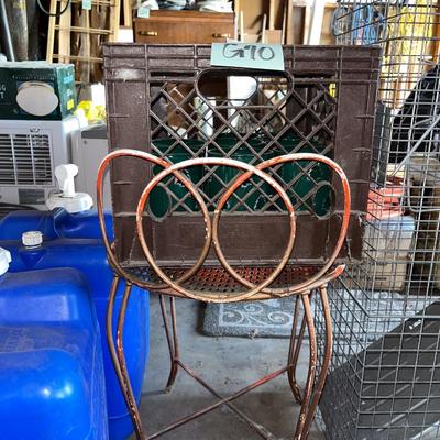 Sale Photo Thumbnail #658: Crate, trap, water jugs, etc.