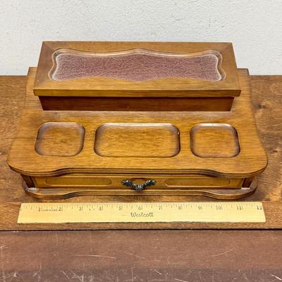 Vintage Wooden Jewelry Box