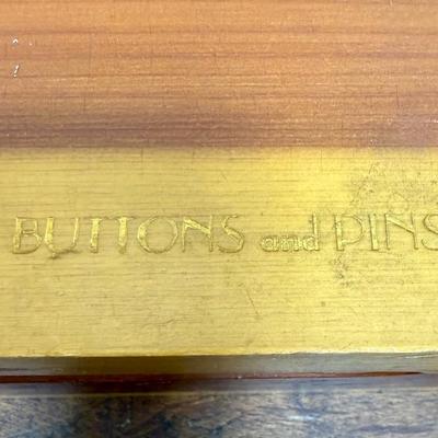 Vintage Wooden Trinket Box