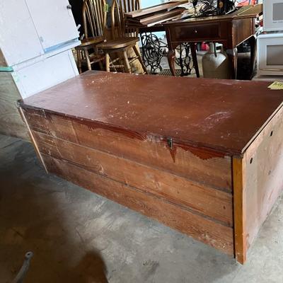 Sale Photo Thumbnail #771: See photos

Roughly 59.5" wide, 22.5" tall, 25.5" deep