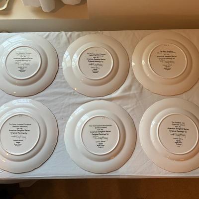 932 Lot of Spode Bird Plates by Ray Harm