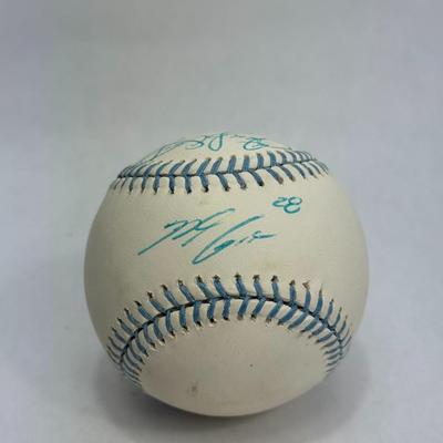 Lot 6: Nolan Arenado Autographed Baseball w/ Father ( Fernando Arenado ) – Father’s Day Cycle Walk-Off HR 6/18/17