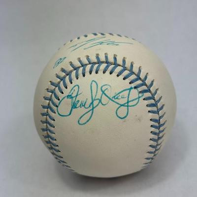Lot 6: Nolan Arenado Autographed Baseball w/ Father ( Fernando Arenado ) – Father’s Day Cycle Walk-Off HR 6/18/17