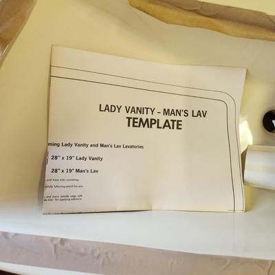 Kohler French Vanilla Lady Vanity Sink NOS