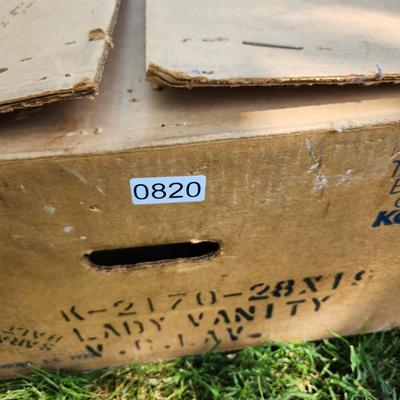 Kohler French Vanilla Lady Vanity Sink NOS