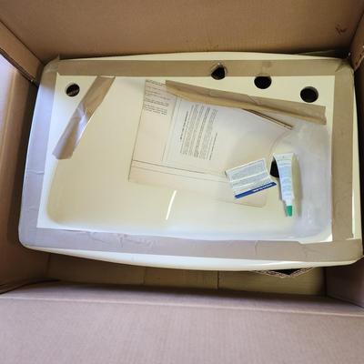 Kohler French Vanilla Lady Vanity Sink NOS