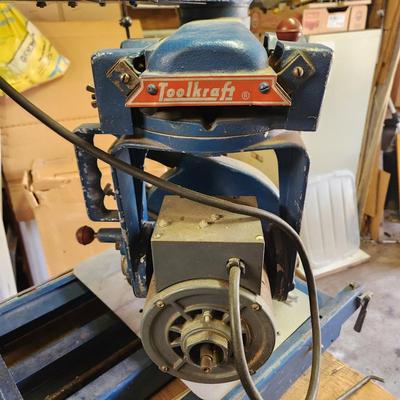 Vintage Toolkraft Radail Arm Saw