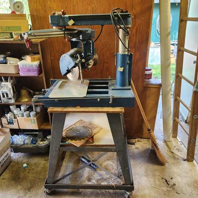 Vintage Toolkraft Radail Arm Saw