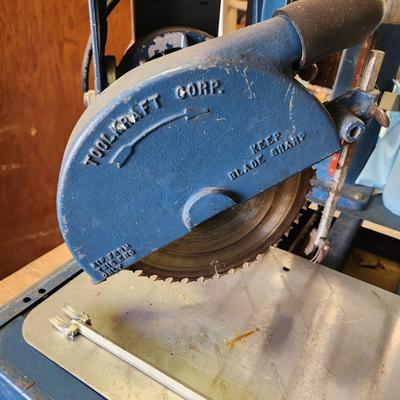 Vintage Toolkraft Radail Arm Saw