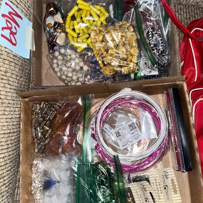 Sale Photo Thumbnail #900: Wire, beads, etc.