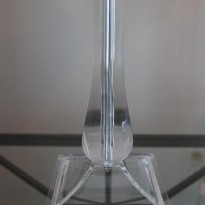 Clear Acrylic Table Lamp
