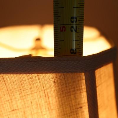 Clear Acrylic Table Lamp